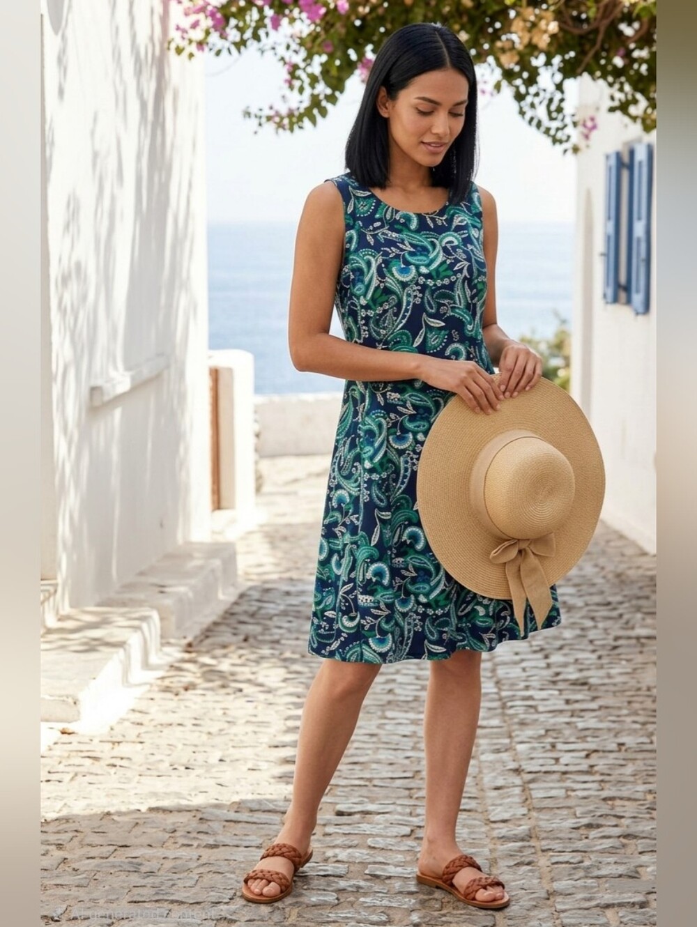 Tommy Hilfiger Paisley Dress - Size 8